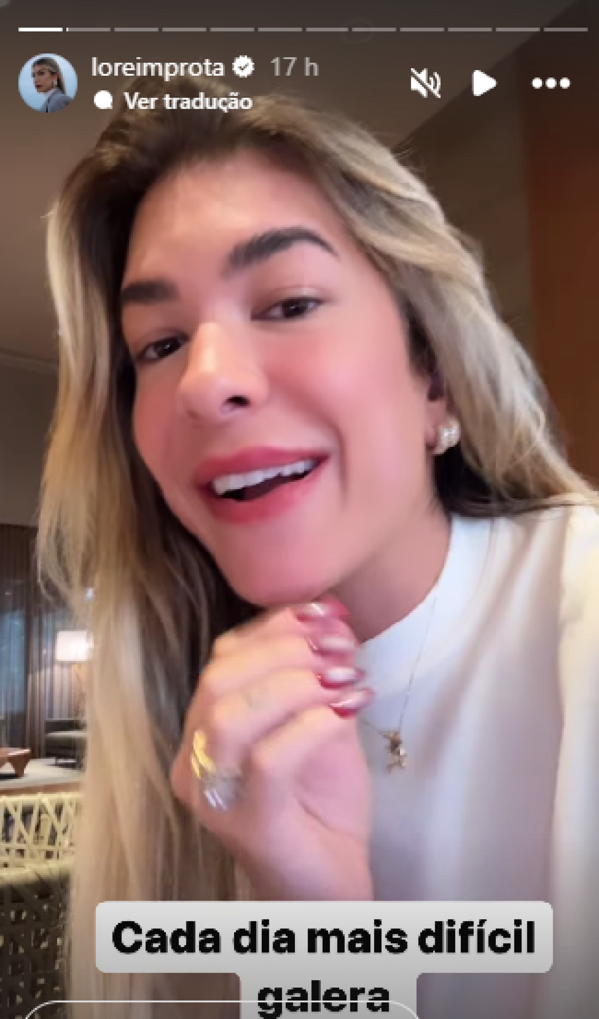 Lorena Improta é criticada por tratamento com babá e rebate: 'Cada dia mais difícil' - Reprodução de vídeo / Instagram