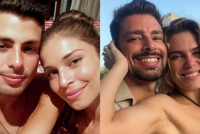 Após 'indireta' de ex, Cauã Reymond recebe elogios em cliques na praia