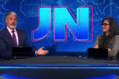 Vídeo: William Bonner e Renata Vasconcellos encerram 'Jornal Nacional' de forma inusitada