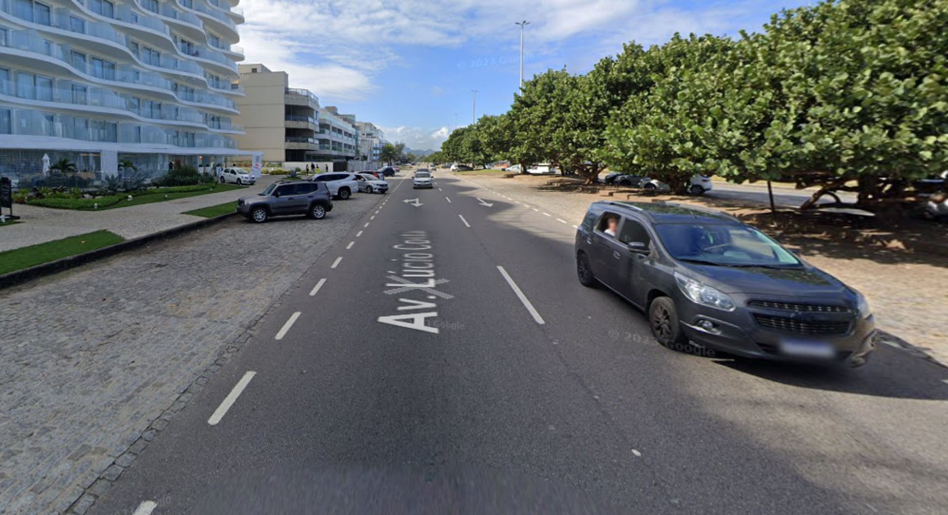 Atropelamento ocorreu pr&oacute;ximo ao CDesign Hotel, no Recreio - Reprodu&ccedil;&atilde;o / Google Street View