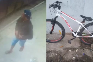 Cabo Frio: ladrão furta bicicleta na entrada do bairro Monte Alegre