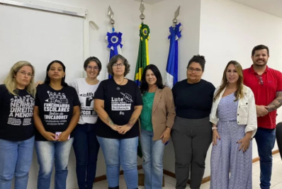 Magdala Furtado recebe diretores do Sepe Lagos, em Cabo Frio 