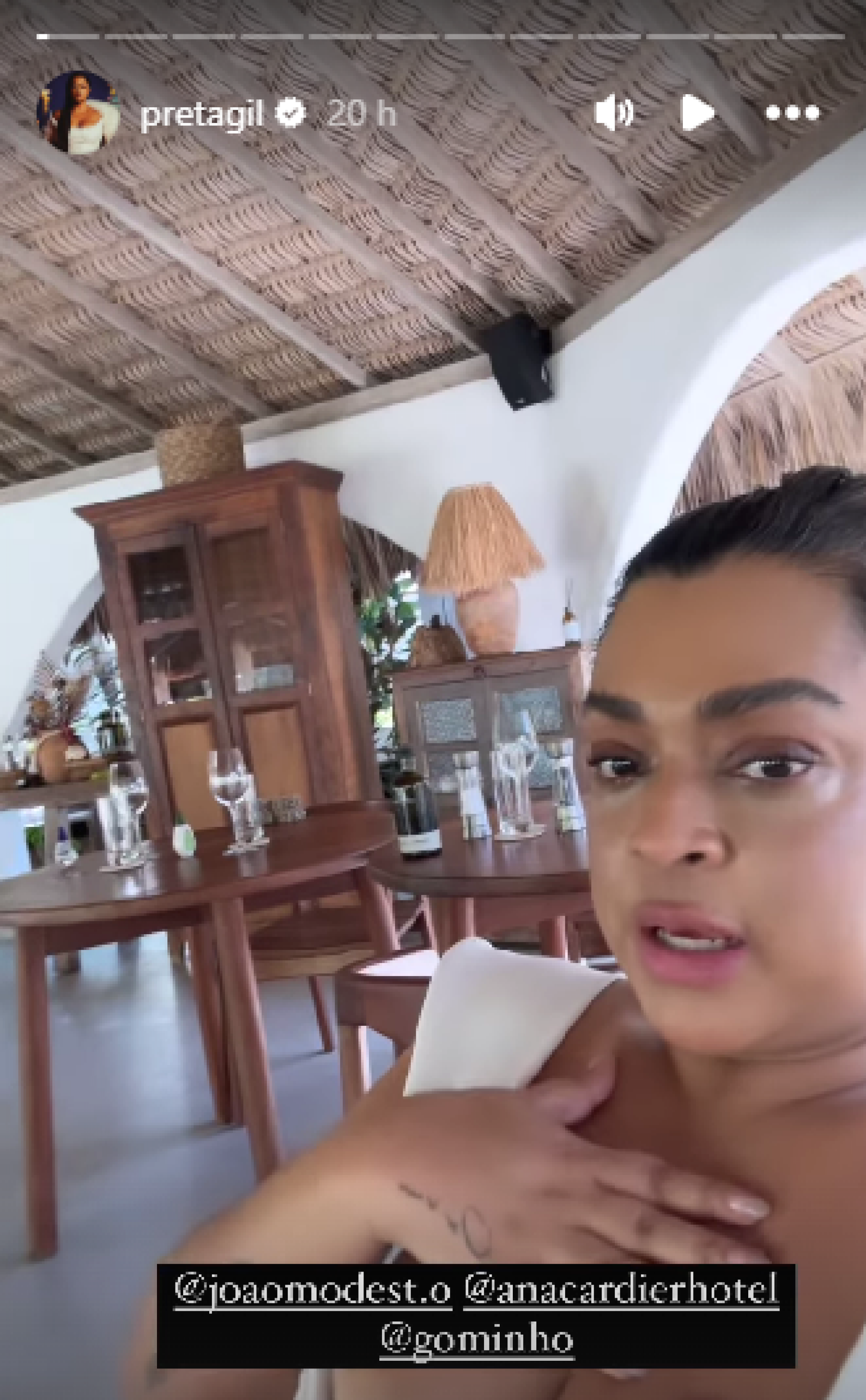 Preta Gil compartilha registros em viagem ao Maranhão e se declara: 'Eu amo Atins' - Reprodução de vídeo / Instagram