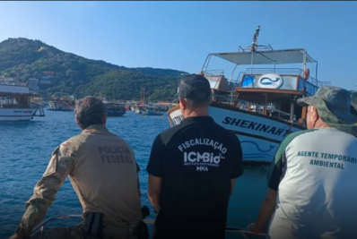 PF e ICMBio deflagram Operação Atcheza em Arraial do Cabo