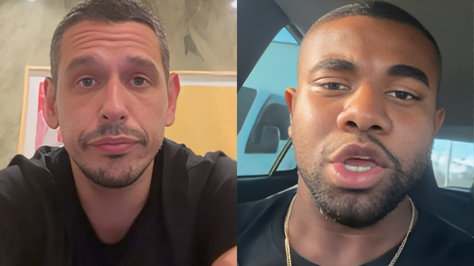 João Vicente de Castro ironiza foto de termômetro do ex-BBB Davi Brito - Foto: Reprodução