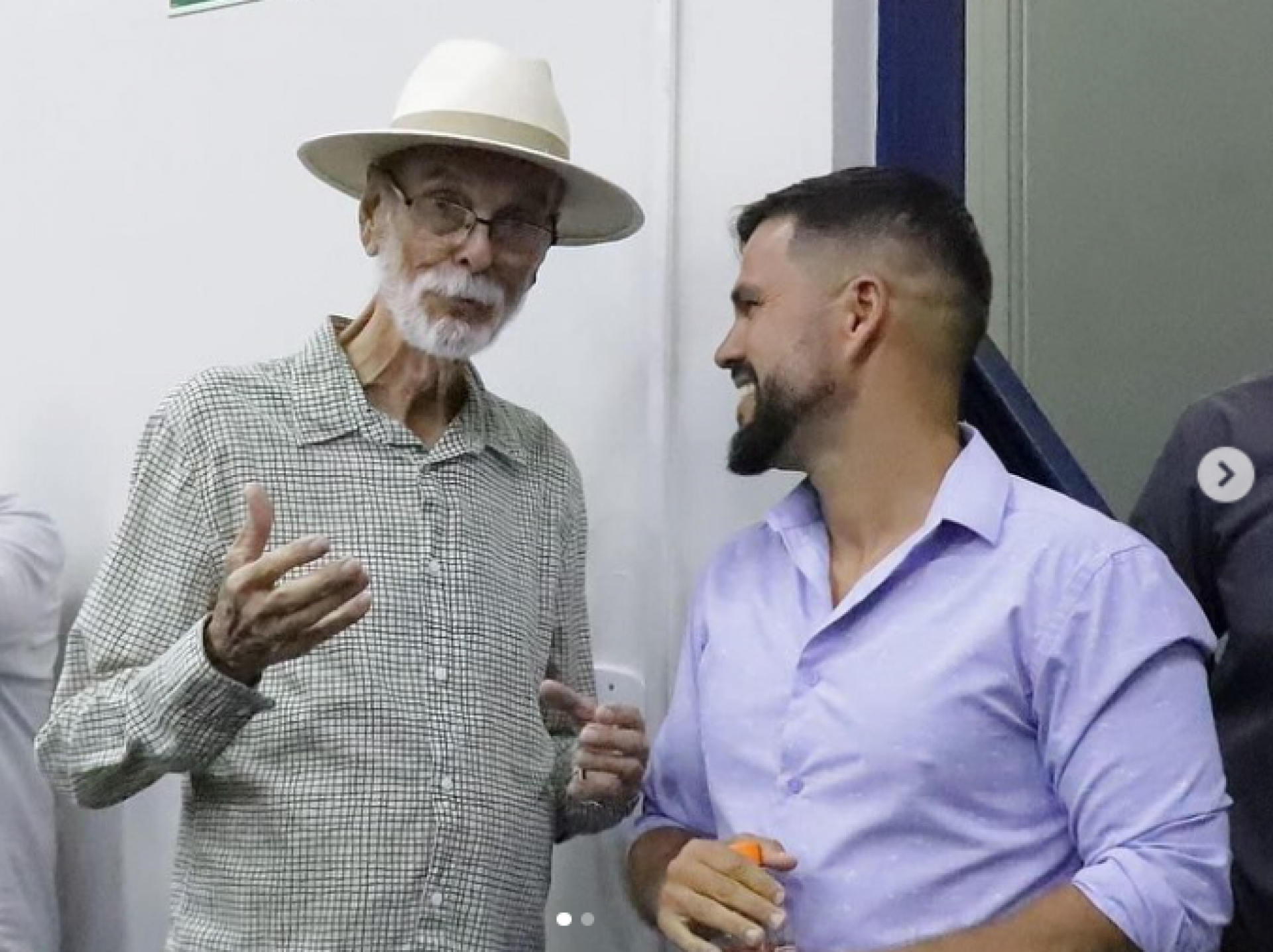 Jos&eacute; Bonif&aacute;cio e Miguel Alencar - Reprodu&ccedil;&atilde;o/ redes sociais