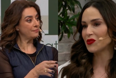 Catia Fonseca se emociona com relato ao vivo de Nadja Haddad sobre filho