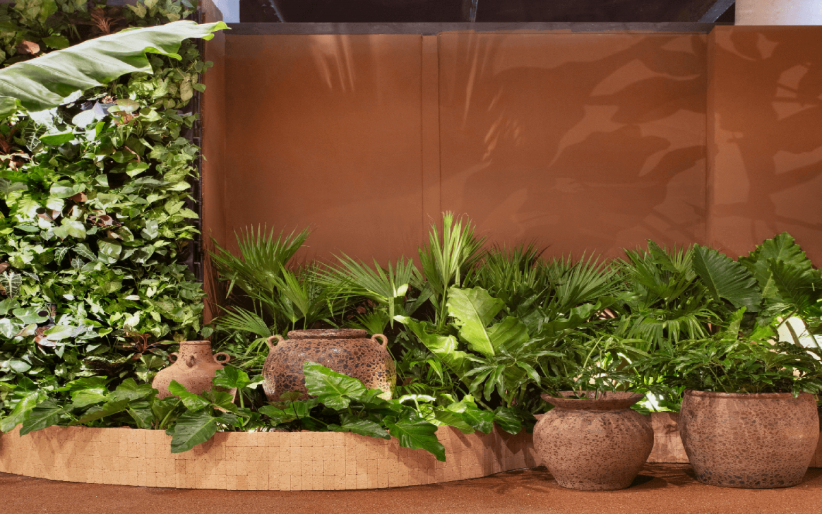 O jardim de inverno traz serenidade e beleza para a casa (Imagem: Renata Guastelli CASACOR| MCA)