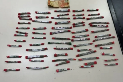 Adolescente tenta fugir, mas é detido com drogas em Cabo Frio