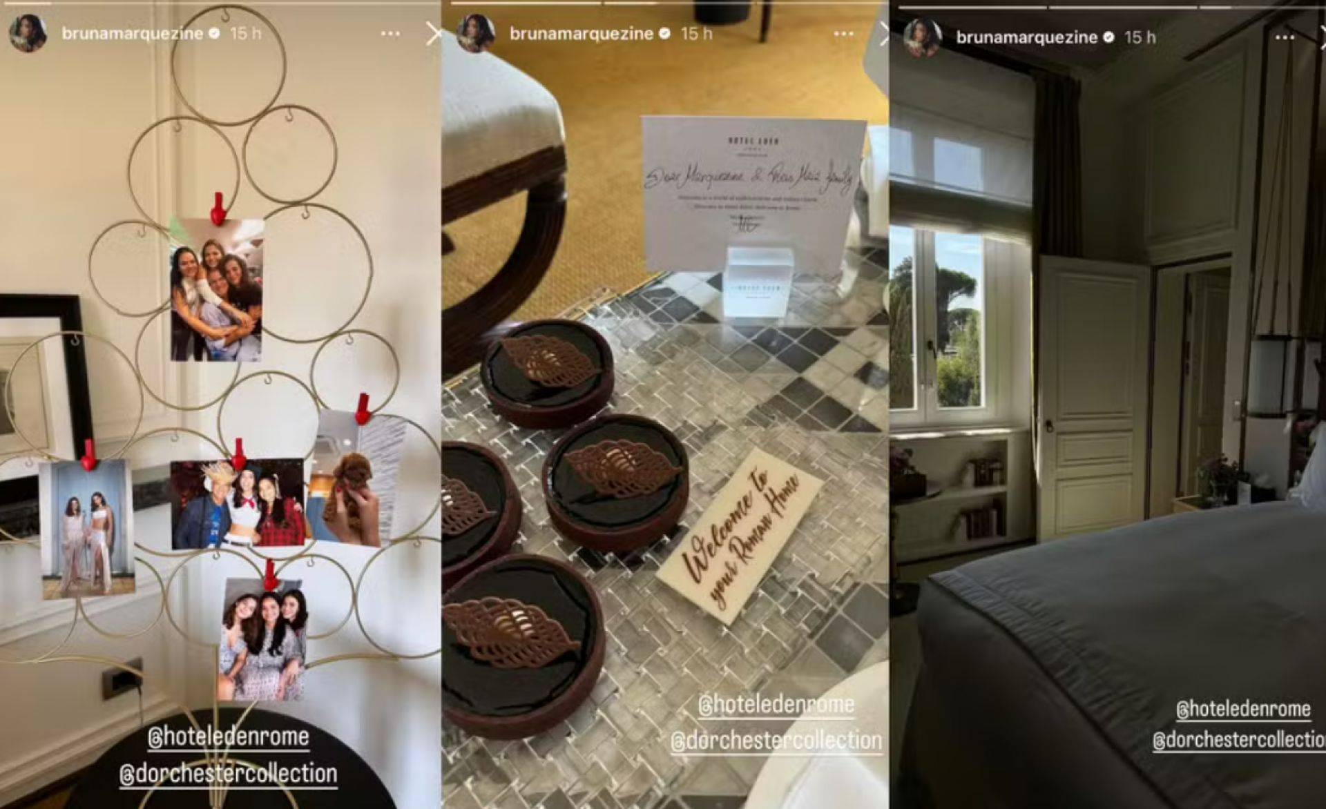 Na Itália, Bruna Marquezine fica em hotel com diárias de R$ 30 mil - Foto: Reprodução/Instagram