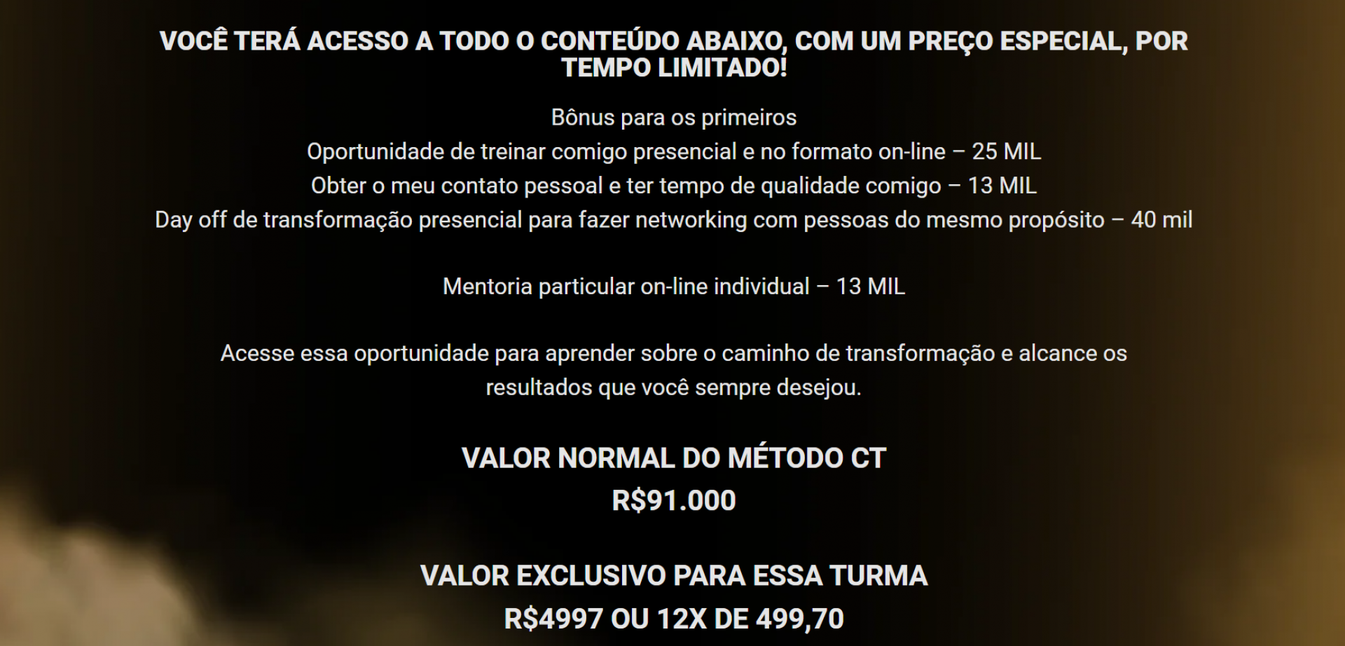 Thomaz Costa vende curso de 'superação' por valor absurdo e é detonado - Foto: Reprodução