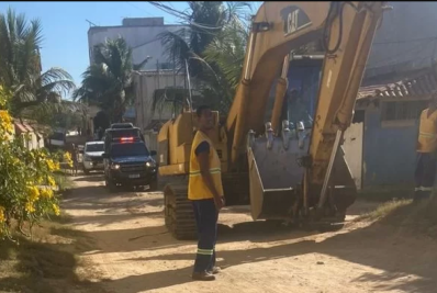 INEA e Polícia Civil realizam operação contra construções irregulares em Monte Alto, Arraial do Cabo 