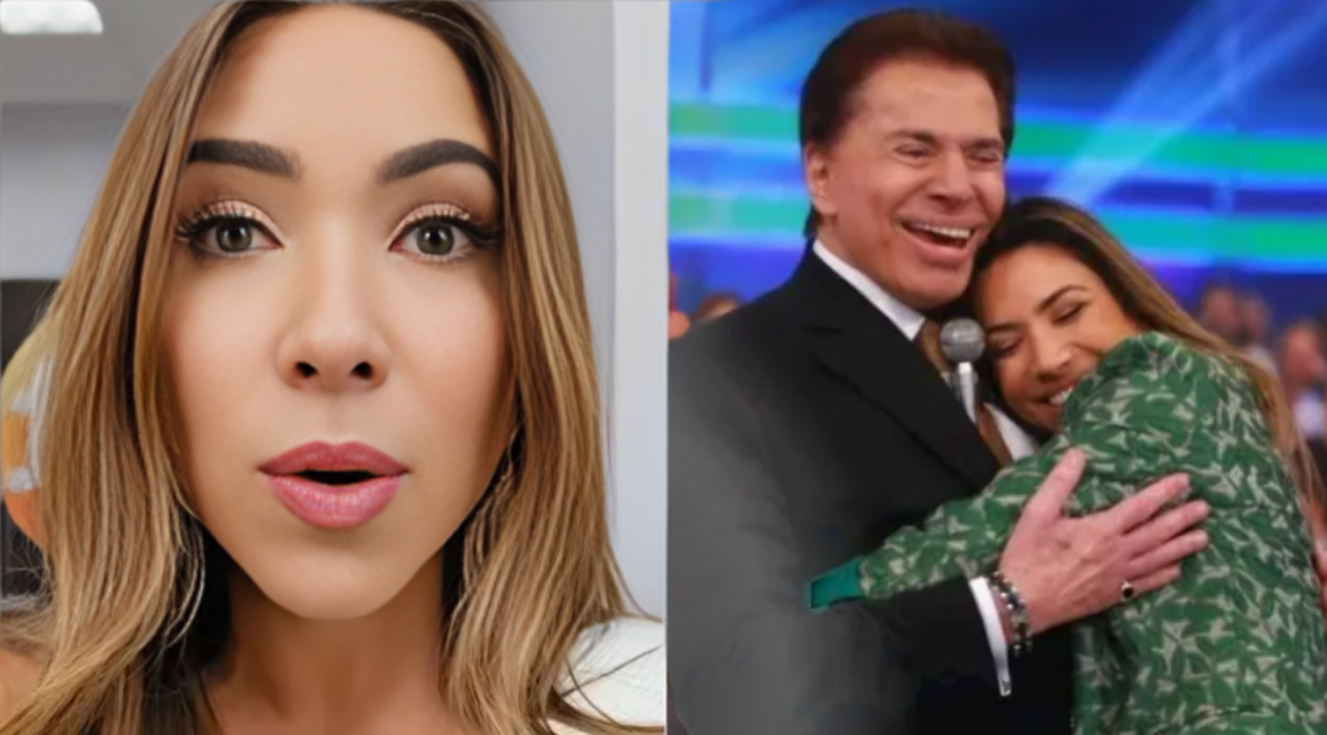 Patr&iacute;cia Abravanel e Silvio Santos - Foto: Reprodu&ccedil;&atilde;o