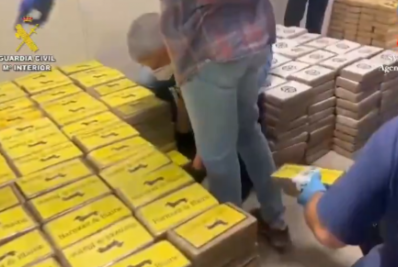 Espanha apreende quatro toneladas de cocaína enviadas do Paraguai em sacos de arroz