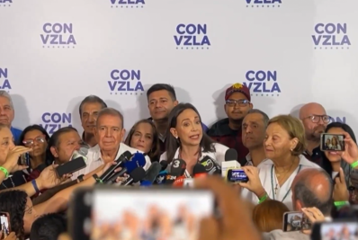 Venezuela: 'Estamos no momento mais crítico', diz María Corina ao pedir fiscalização de urnas