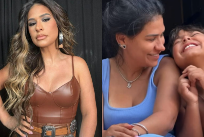 Simone Mendes é surpreendida com pedido após filho revelar 'paquera'