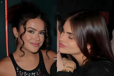 Amanda Kimberlly surge na festa de despedida de Maisa e web reage