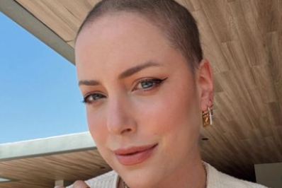 Fabiana Justus comemora crescimento do cabelo em tratamento de câncer: 'Me enxergar'