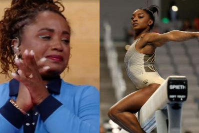 Áudio de Daiane dos Santos sobre prova de Simone Biles vaza ao vivo