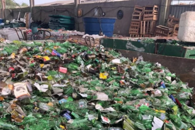 Mais de sete toneladas de vidro são coletadas em Arraial do Cabo
