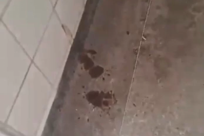 Vídeo mostra fezes em chão do banheiro de hospital de Cabo Frio
