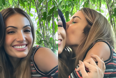 Patrícia Poeta surge em foto rara com a irmã e web aponta semelhança