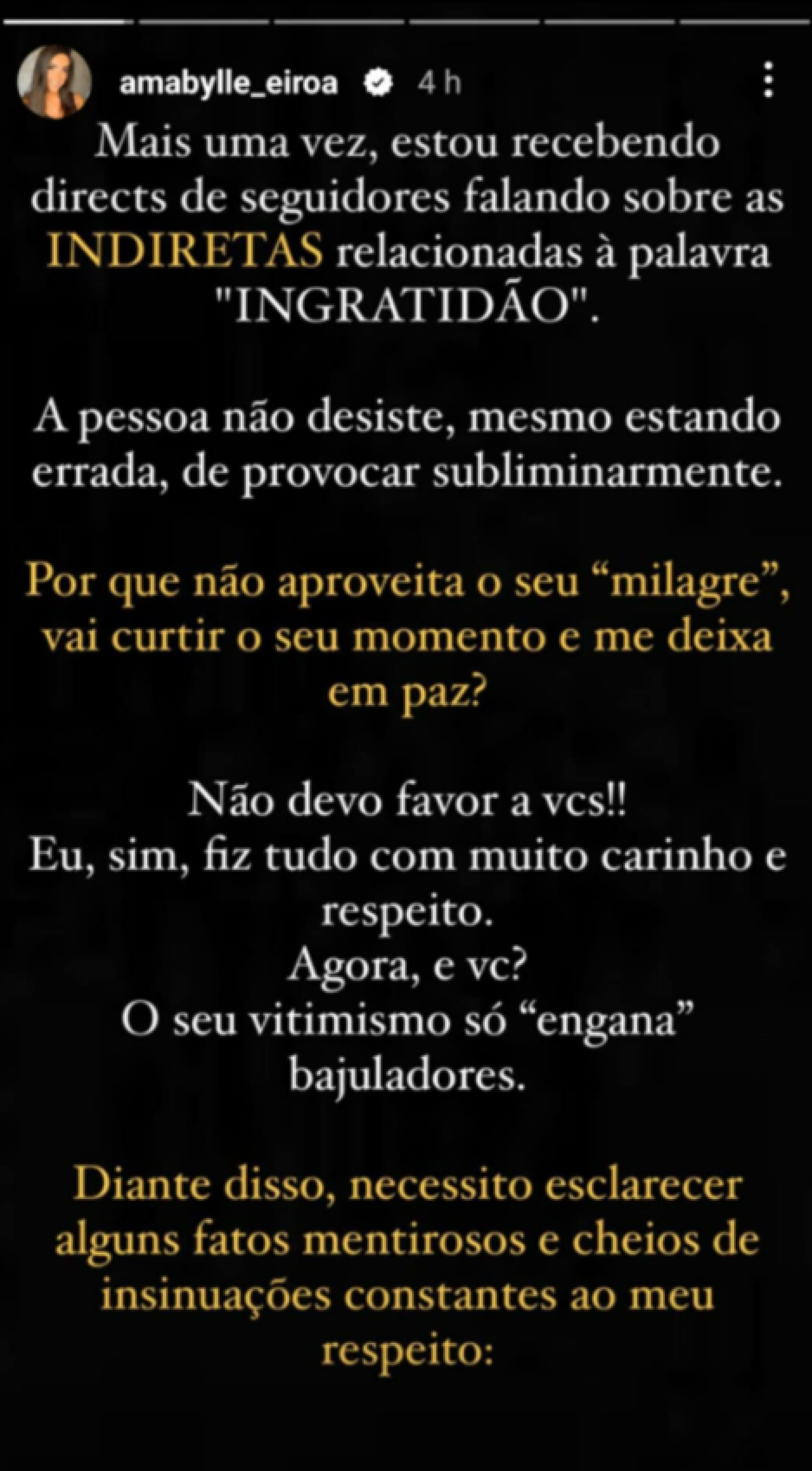 Nora de Zezé Di Camargo 'responde' Graciele Lacerda: 'Ingrata' - Foto: Reprodução