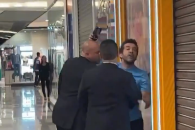 Vídeo: Janones cospe em homem durante briga em shopping de Brasília