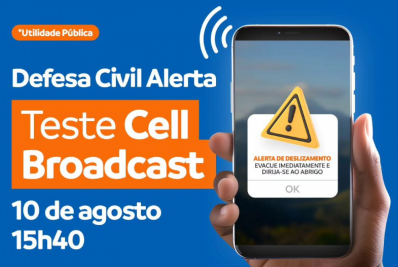 Sistema de Alerta de Desastres será testado em Petrópolis neste sábado