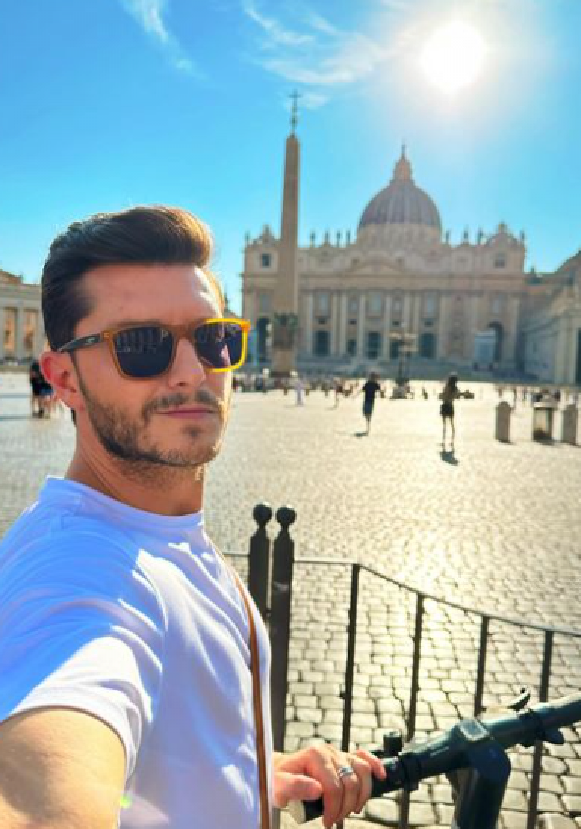  Klebber Toledo compartilha fotos de viagem pela Itália - Reprodução / Instagram