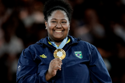 Bia Souza revela no 'Mais Você' que medalhas olímpicas estão descascando