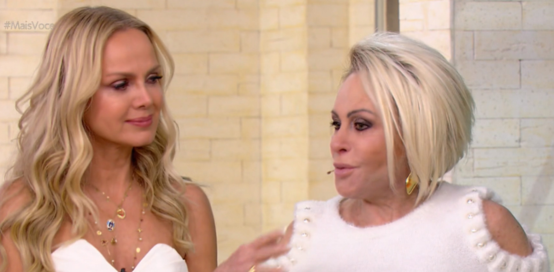 Eliana e Ana Maria Braga vão às lágrimas no 'Mais Você'; saiba o motivo - Reprodução de vídeo