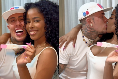 MC Daniel derrete web com ultrassom do filho: 'Os olhos do papai'