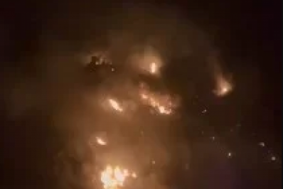 Autoridades suspeitam que incêndio no Morro da Cabocla, em Arraial, tenha sido criminoso