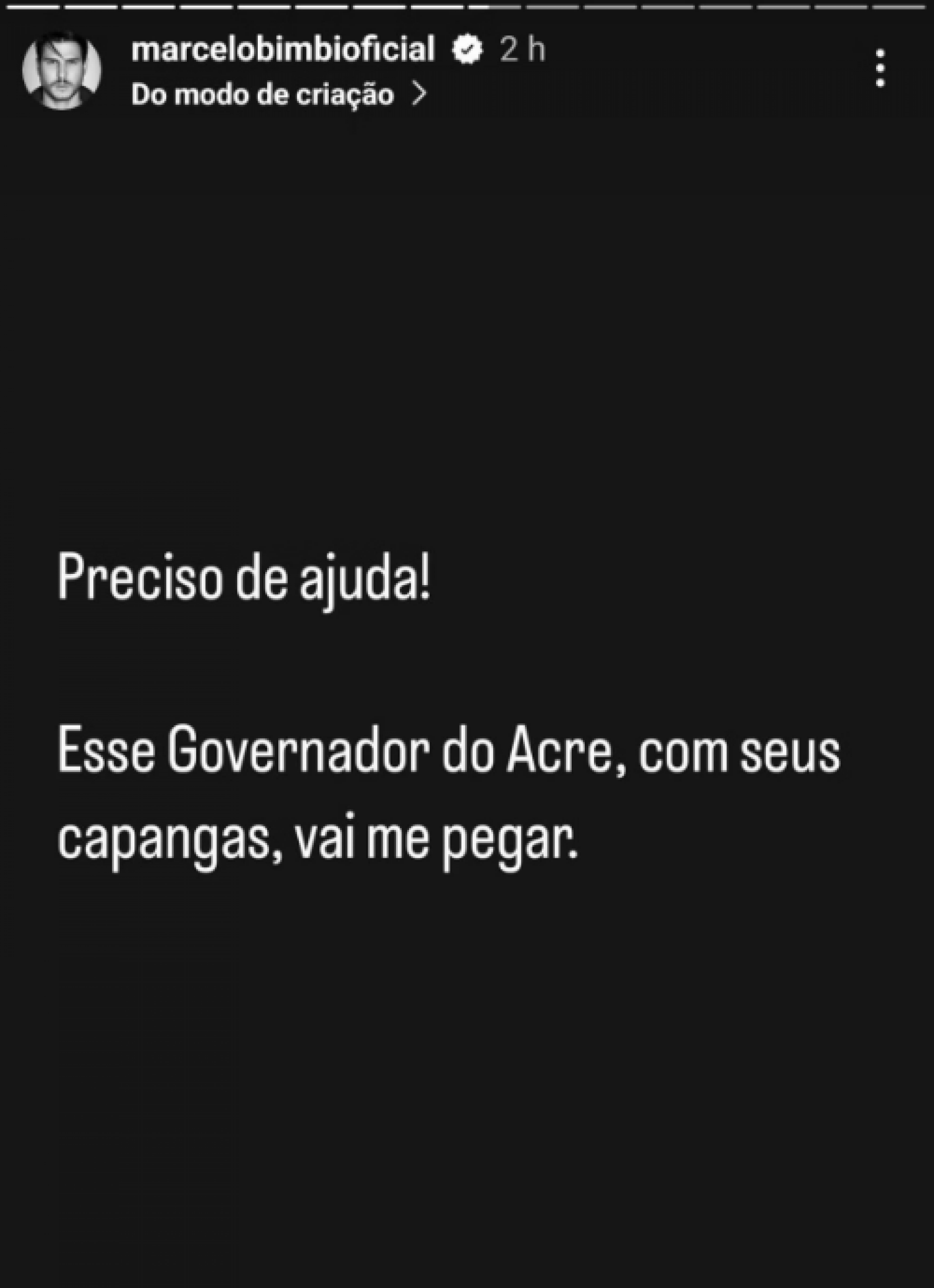 Ex-marido de Nicole Bahls choca ao acusar governador do Acre de estupro - Foto: Reprodução