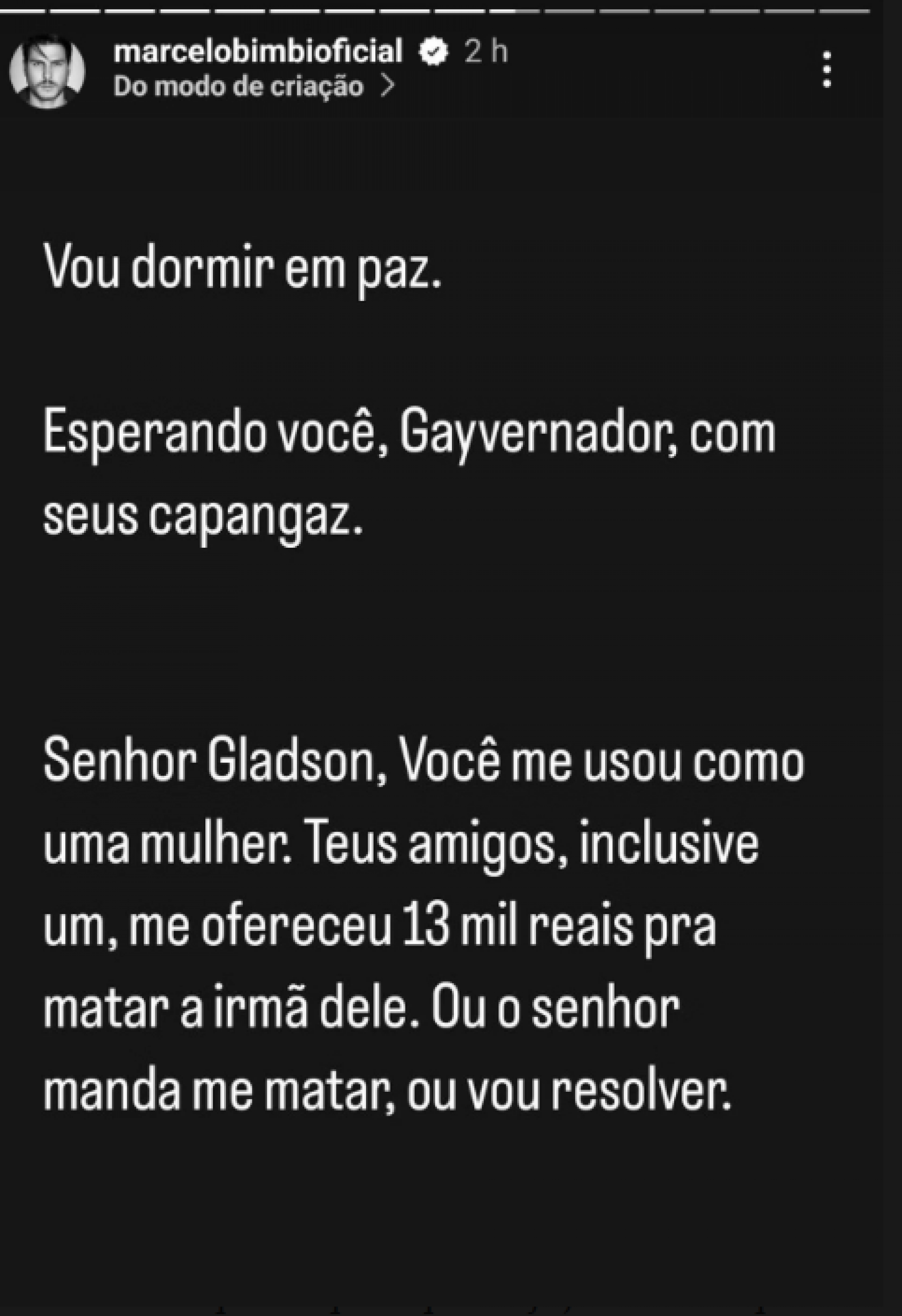 Ex-marido de Nicole Bahls choca ao acusar governador do Acre de estupro - Foto: Reprodução