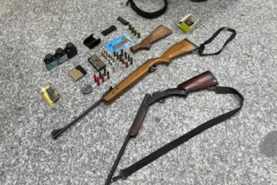 PM apreende diversas armas e munições em sítio na Reserva do Peró, em Cabo Frio