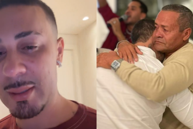 Aos prantos, Carlinhos Maia revela câncer do pai e faz apelo aos fãs