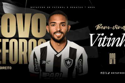 Botafogo anuncia a contratação de Vitinho, lateral que estava no Burnley