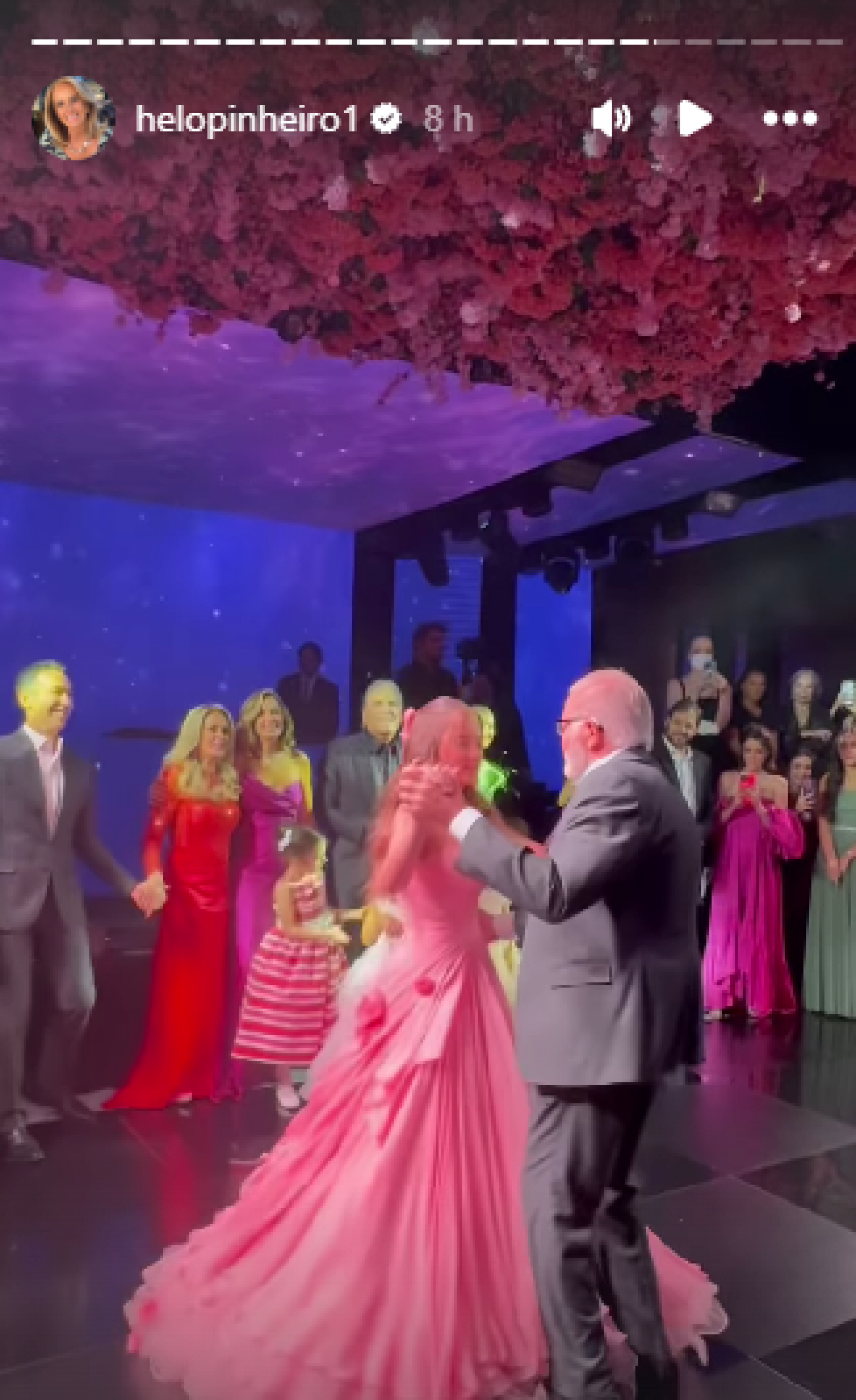 Rafa Justus e o avô, Fernando Pinheiro - Reprodução de vídeo / Instagram