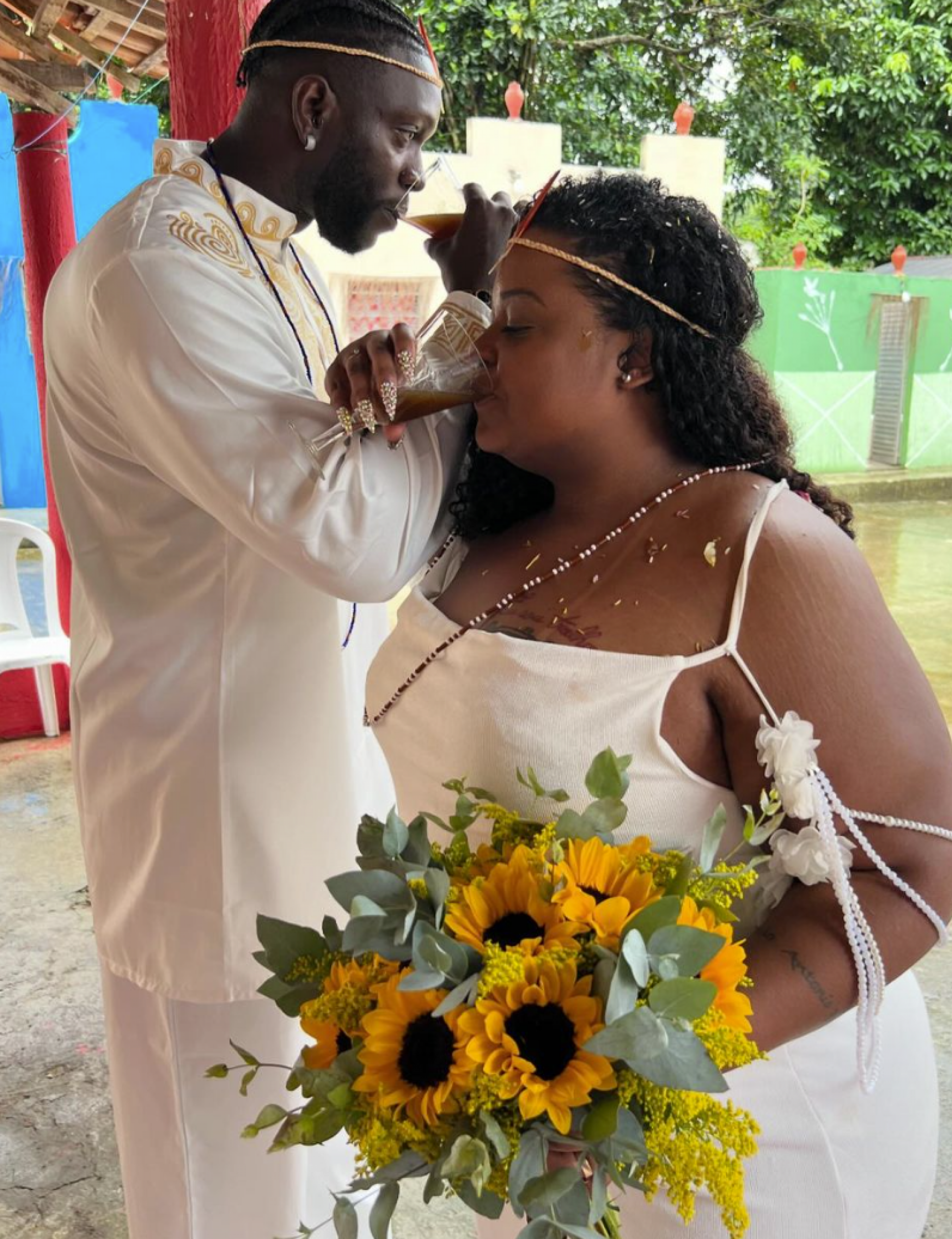 Casamento de MC Carol e Cosme Santiago  - Reprodução Instagram