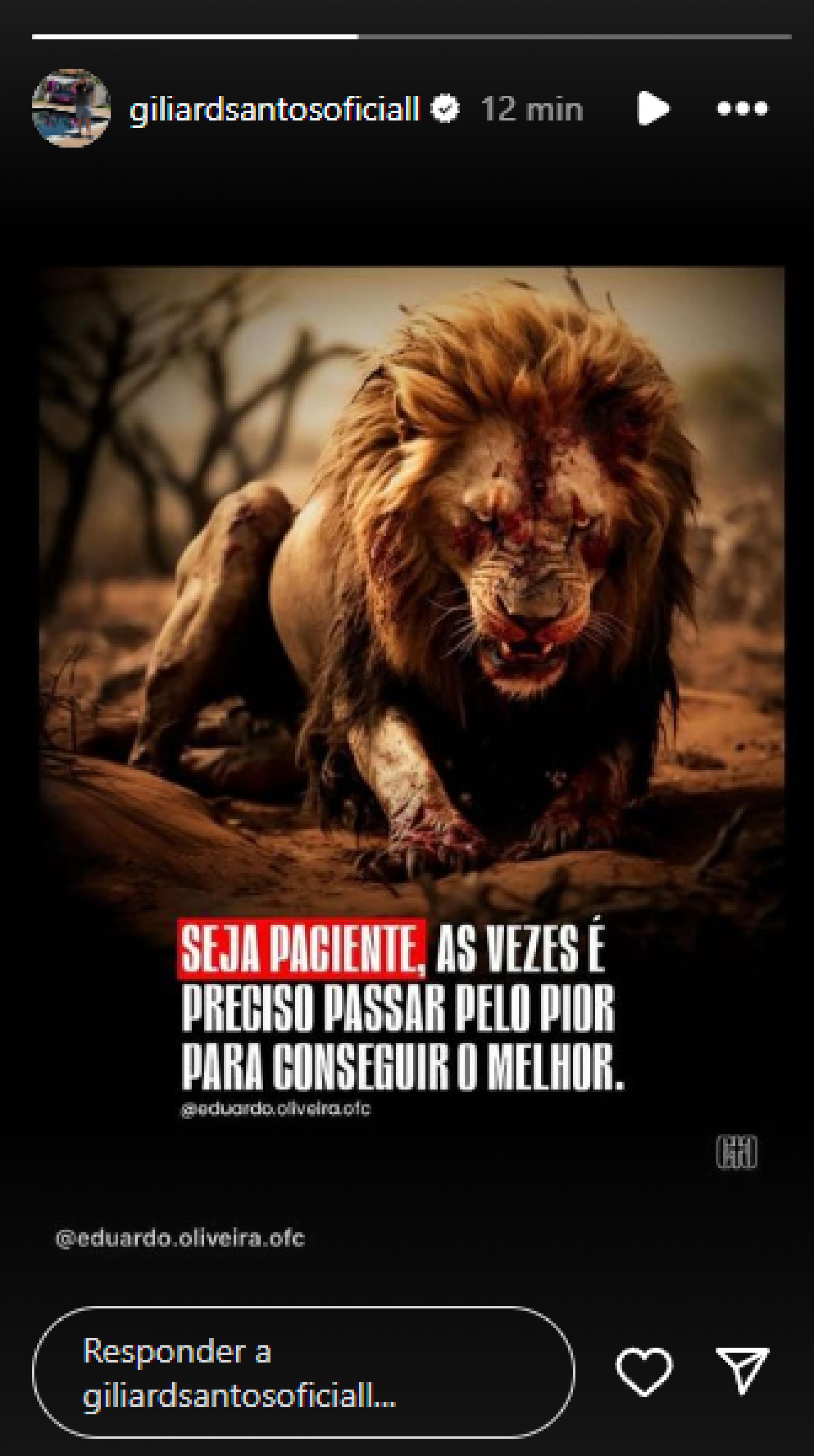 Giliard Santos, filho de Deolane Bezerra, publica mensagem ap&oacute;s a m&atilde;e ser presa - Reprodu&ccedil;&atilde;o / Instagram