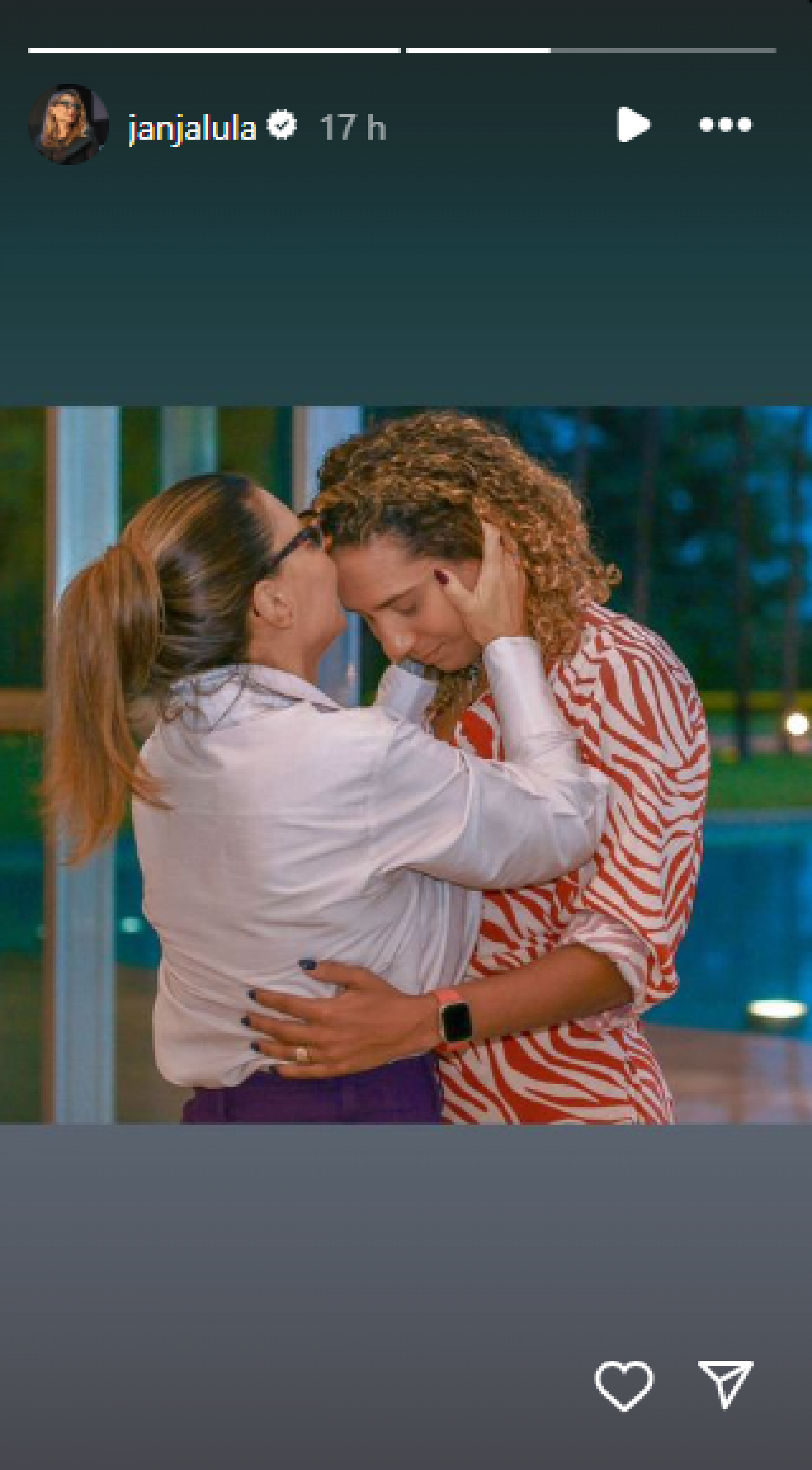 Após divulgação das denúncias de assédio, Janja postou uma foto com Anielle Franco