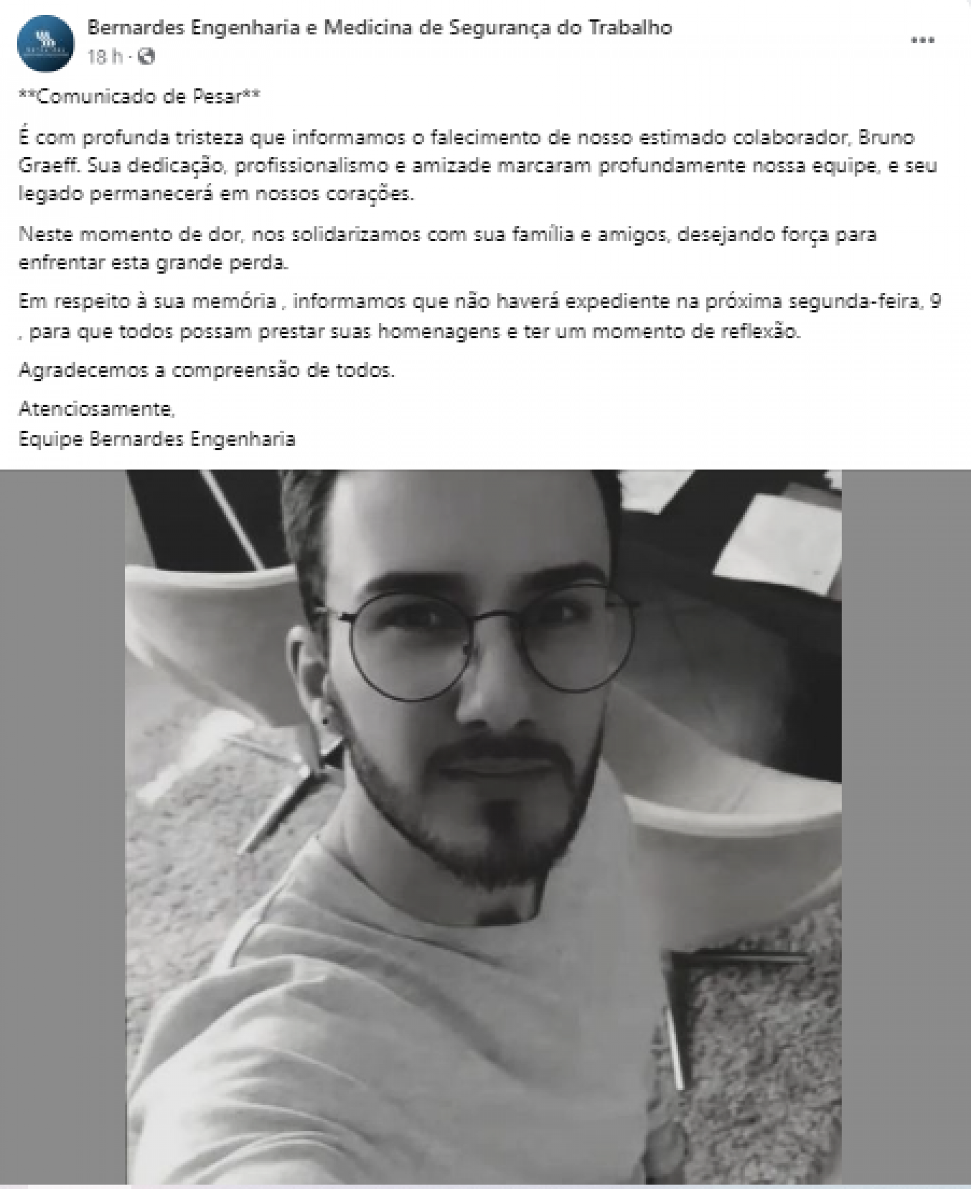 Nas redes sociais, os amigos lamentaram a morte do piloto - Reprodu&ccedil;&atilde;o/Redes sociais