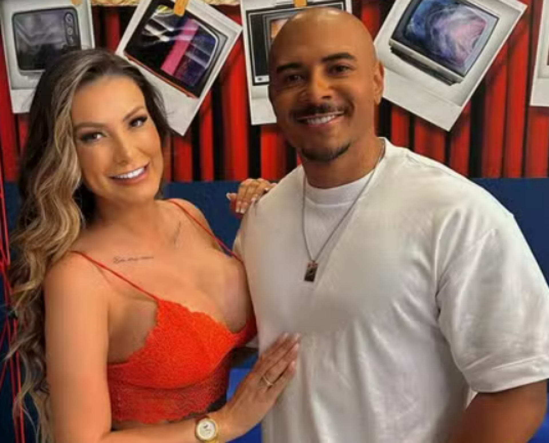 Ainda casada, Andressa Urach assina contrato de namoro com ator pornô - Foto: Reprodução