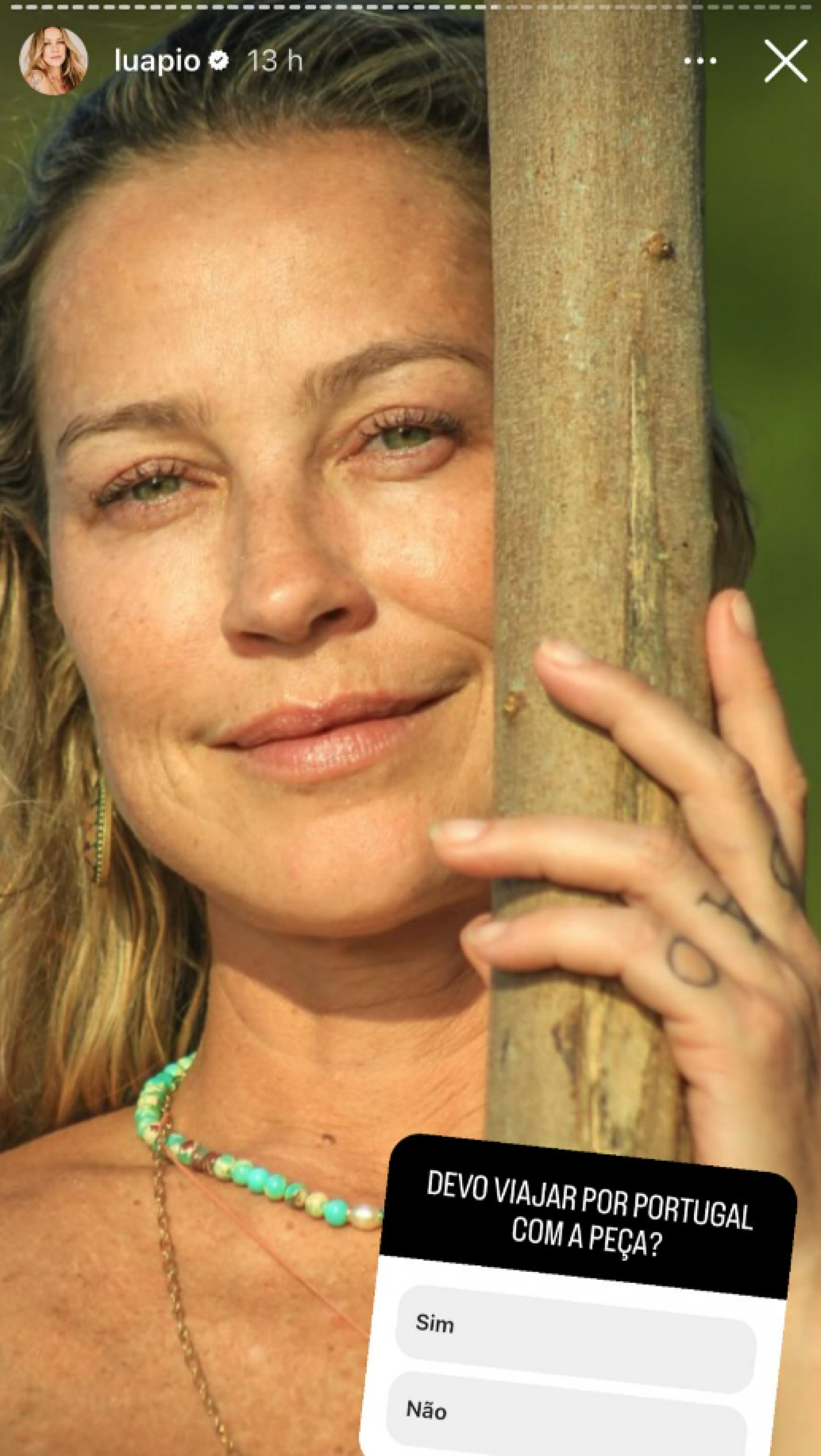 Luana Piovani deixa polêmicas de lado e tira onda: ?Ê lá em casa? - Foto: Reprodução