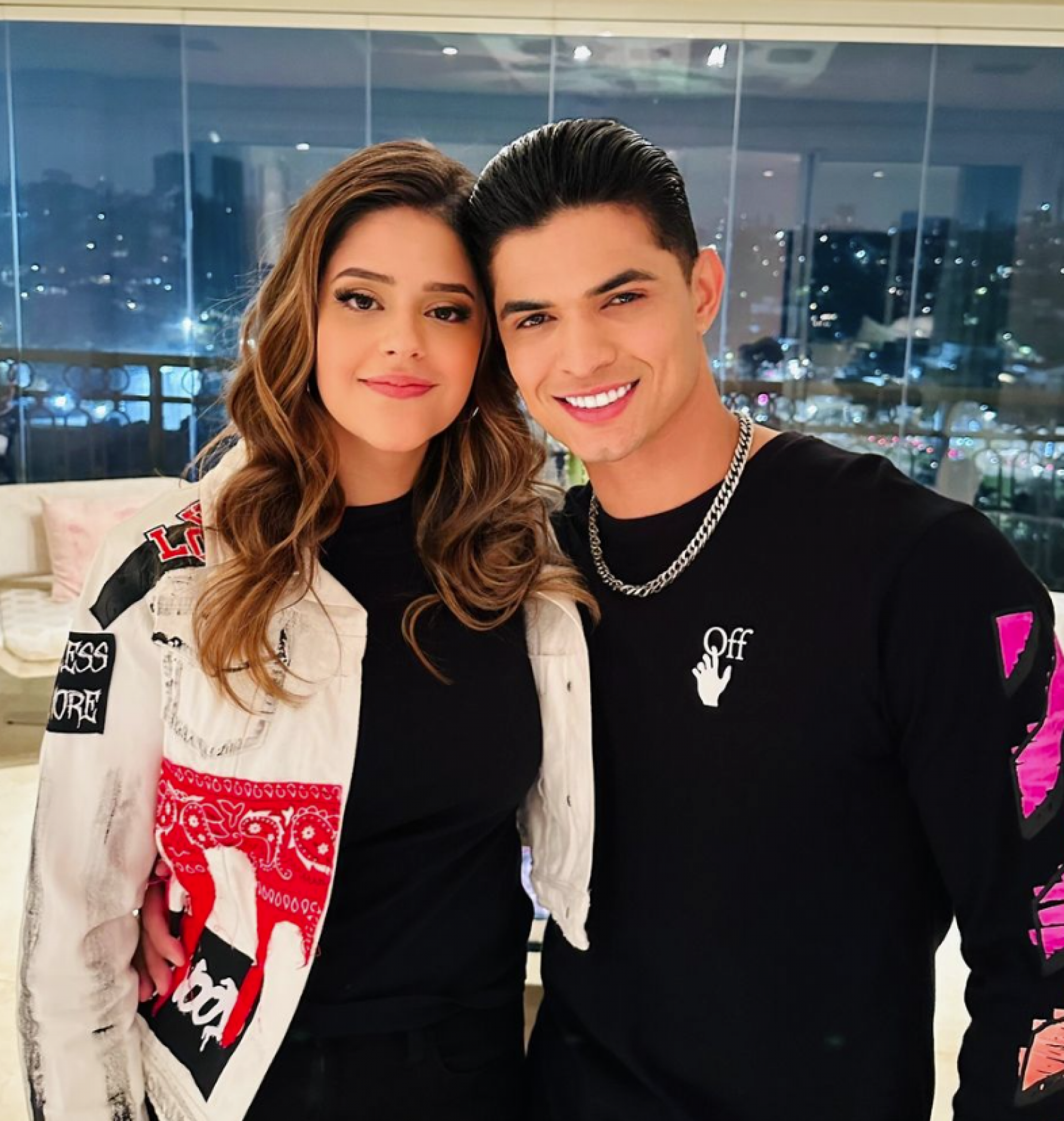 Maria Cavalcante e Cristiano Deyvid - reprodução Instagram