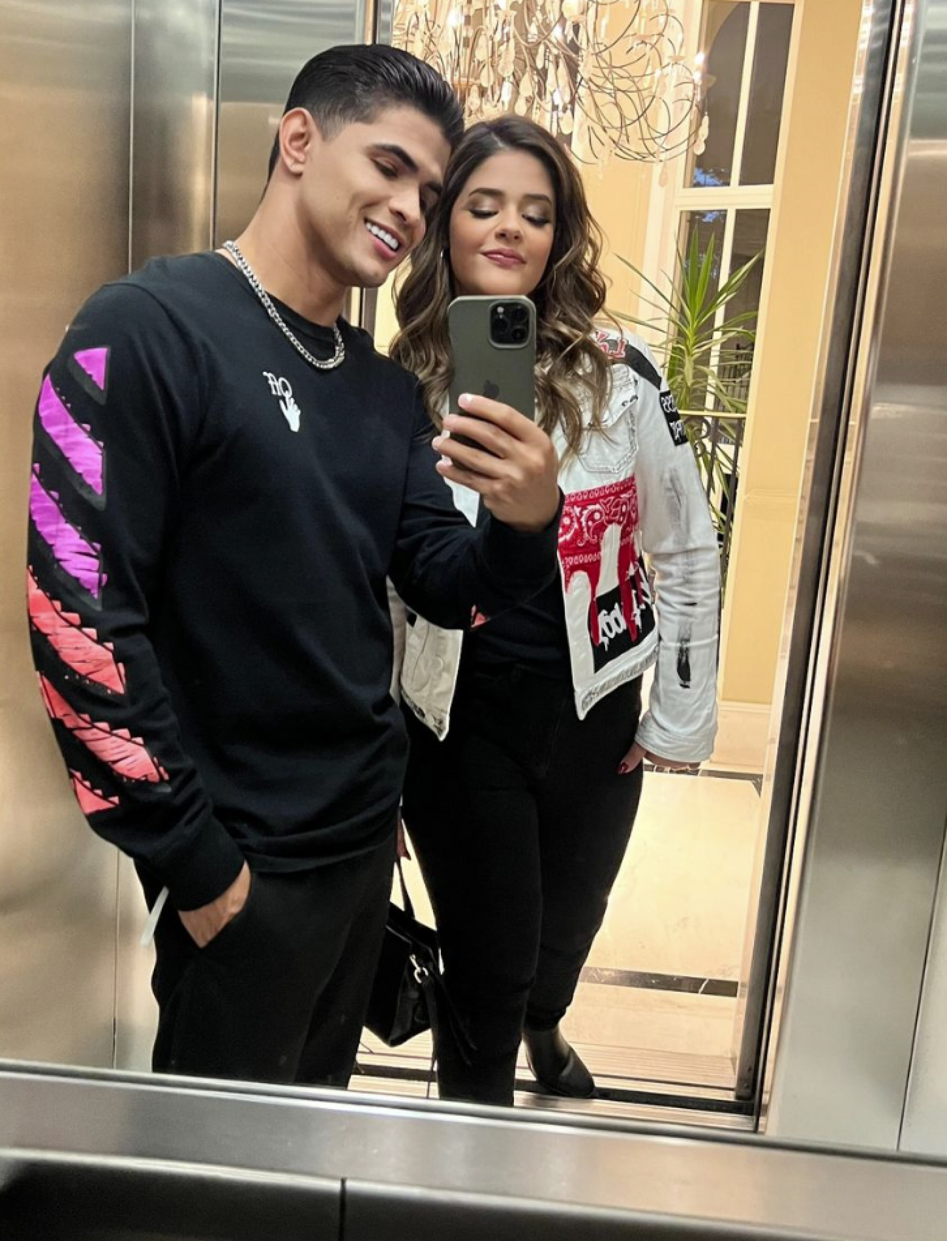 Maria Cavalcante e Cristiano Deyvid - reprodução Instagram