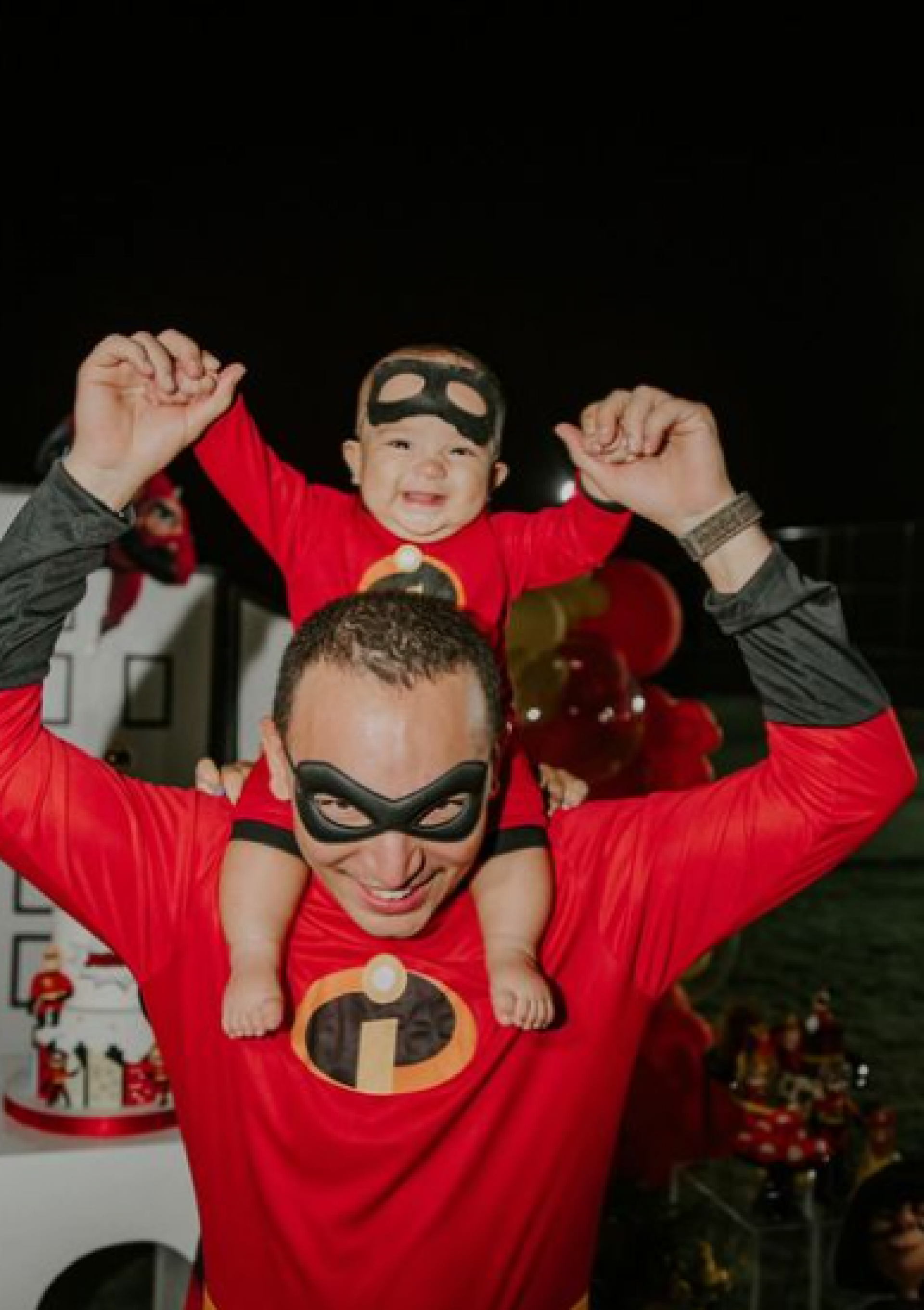 João Gomes e o filho, Jorge - Reprodução / Instagram