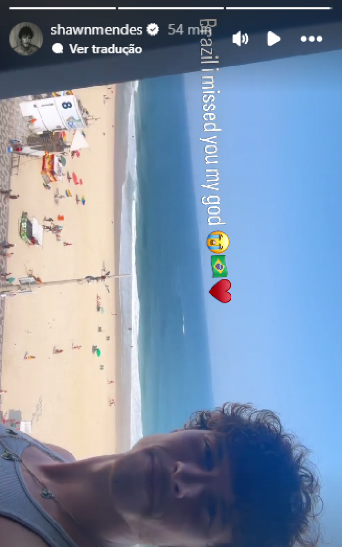 Shawn Mendes mandando recado para os fãs brasileiros: \'Brasil, senti sua falta\'